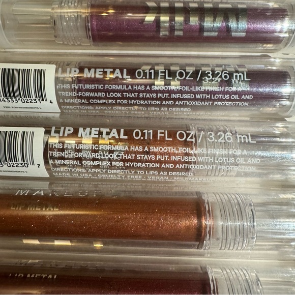 9 x MILK lip metal - Picture 3 of 6